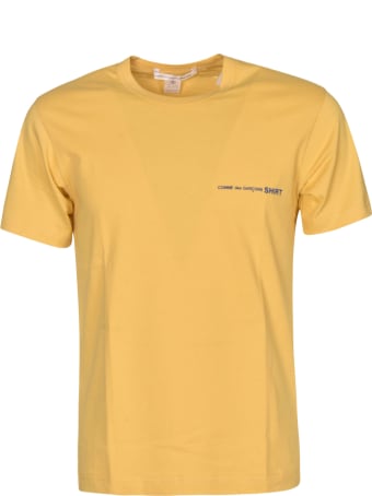 Comme des Garçons Shirt Boy Round Neck Logo Detail T-shirt