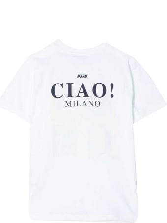 MSGM White Teen T-shirt