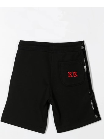 Diesel Bermuda With Shiny Side Bands