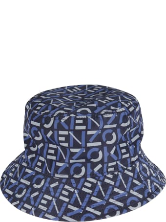 Kenzo Logo Printed Bucket Hat