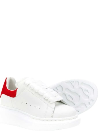 Alexander McQueen Kids White Sneakers