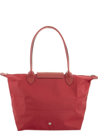 Longchamp Le Pliage Club Shoulder Bag S Red