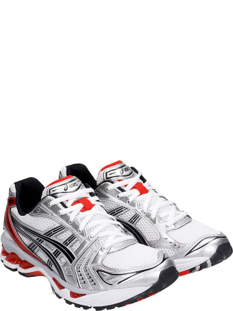 Asics Gel-kayano 14 Sneakers In White Synthetic Fibers