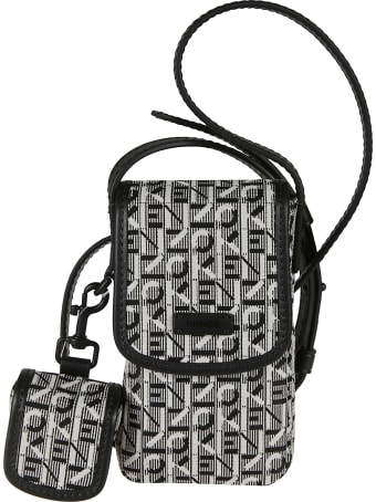 Kenzo All-over Logo Printed Phone Holder