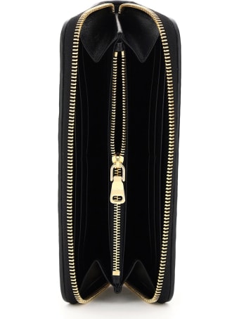 Miu Miu Matelasse' Zip-around Wallet