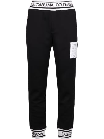 Dolce & Gabbana Stretch Cotton Track-pants