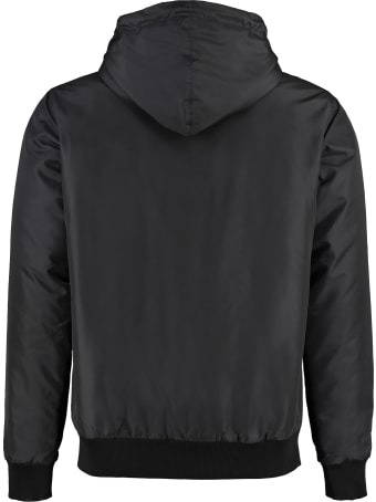 Marcelo Burlon Hooded Nylon Jacket