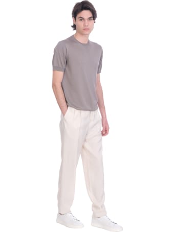 Giorgio Armani Knitwear In Grey Silk