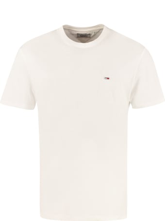 Tommy Jeans Logo Print Cotton T-shirt