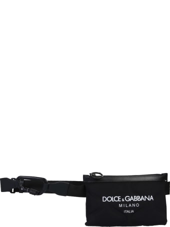 Dolce & Gabbana Embossed Belt Bag With Logo