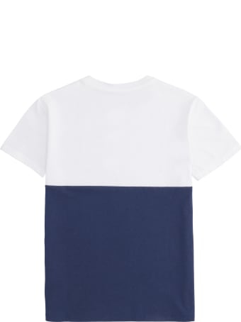 Kenzo Kids Logo Print Cotton T-shirt