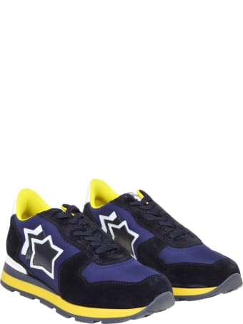 Atlantic Stars Antares Sneakers In Naylon And Suede