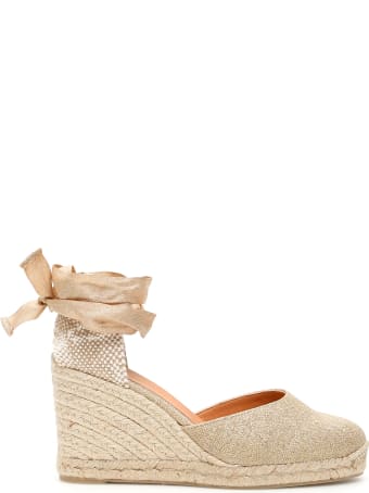 Castañer Carina Lurex Wedge Espadrilles