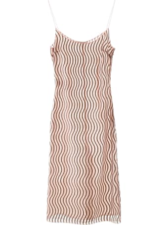 Marco de Vincenzo Wave Print Dress