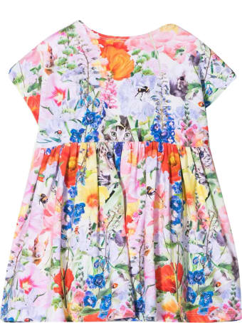 Molo Multicolor Print Dress