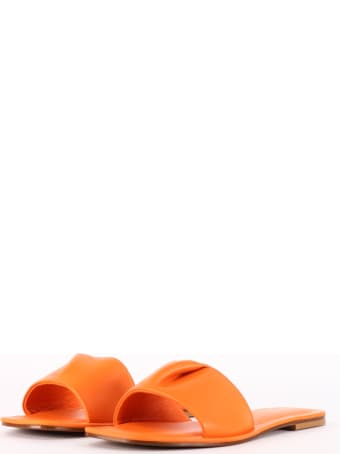 Elleme Orange Fold Sandal