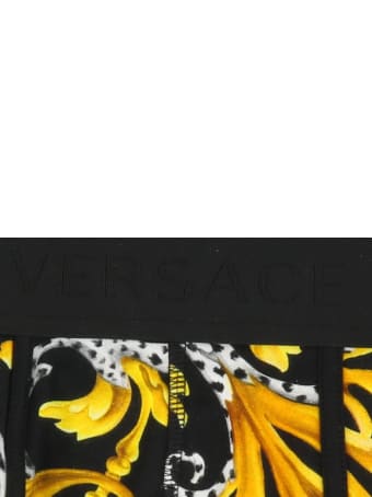 Versace Barocco Print Slip