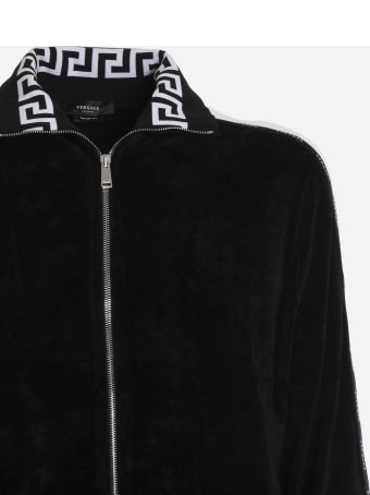 Versace Sports Jacket With Logo Band