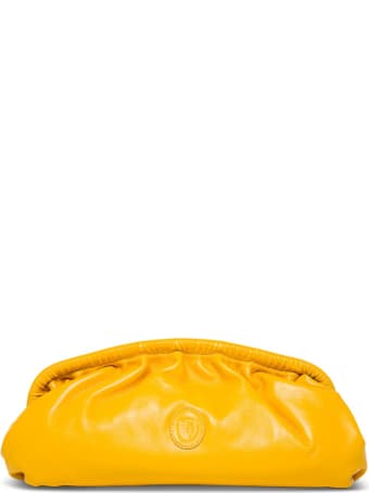 Trussardi Handbag In Yellow Leather