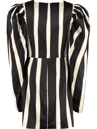 Rotate by Birger Christensen Aiken Printed Mini Dress