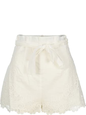 Zimmermann The Lulu Scallop Shorts