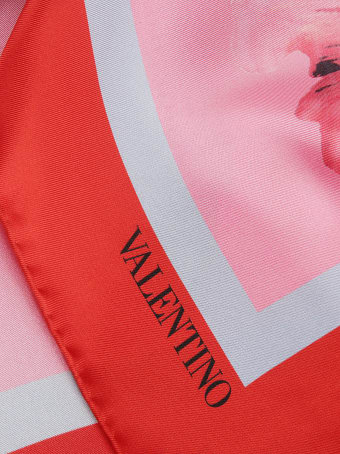 Valentino Garavani Floral Printed Foulard