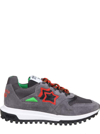 Atlantic Stars Castor Sneakers In Nylon And Suede