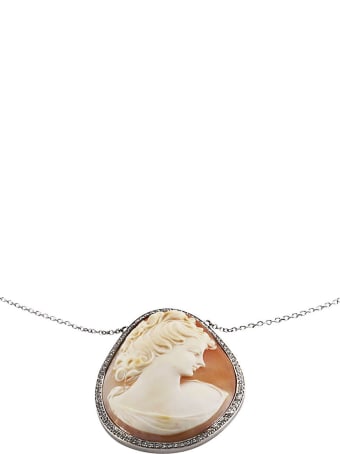 Lo Spazio Jewelry Lo Spazio Cameo Lucente Necklace