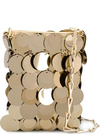 Paco Rabanne Borsa A Tracolla Mini Oro