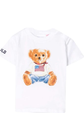 Ralph Lauren White T-shirt With Press
