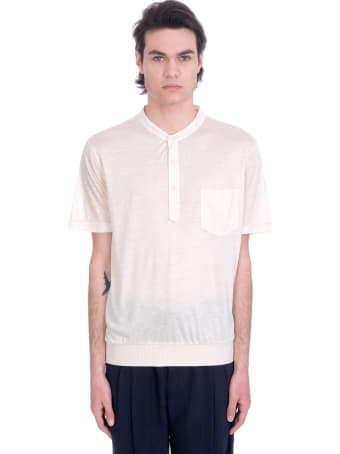 Giorgio Armani Polo In Beige Viscose