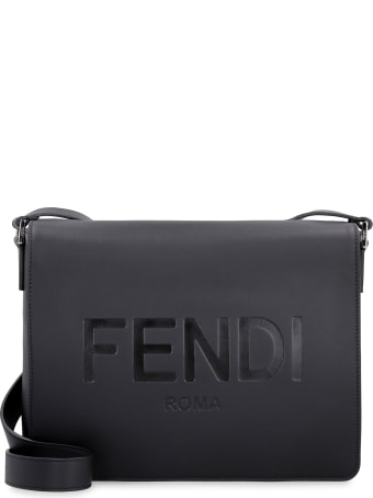 Fendi Leather Messenger Bag