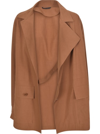Y's Open Front Plain Caban
