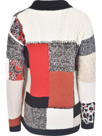 Saverio Palatella Patchwork Cardigan