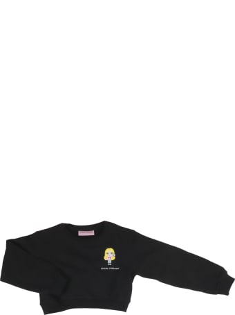 Chiara Ferragni Crop Mascotte Sweatshirt