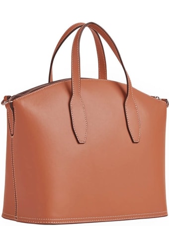 Calvin Klein Lock Light Brown Handbag