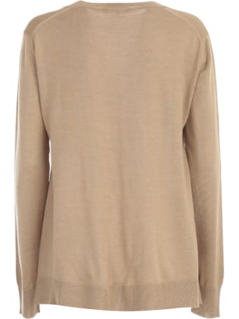 Nuur Round Neck Open Sides 100% Merino Wool Sweater