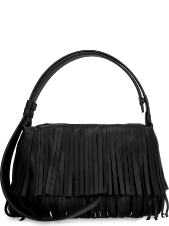 Simon Miller Mini Puffin Fringed Vegan Leather Bag