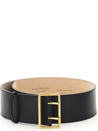 Alexander McQueen Military Leather Belt