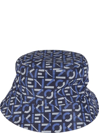 Kenzo Logo Printed Bucket Hat