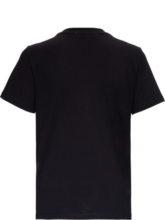 MSGM Jersey T-shirt With Logo Print