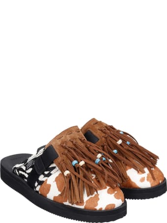 SUICOKE Flats In Multicolor Pony Skin