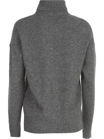 Seventy Oversized Lurex Sweater Turtle Neck