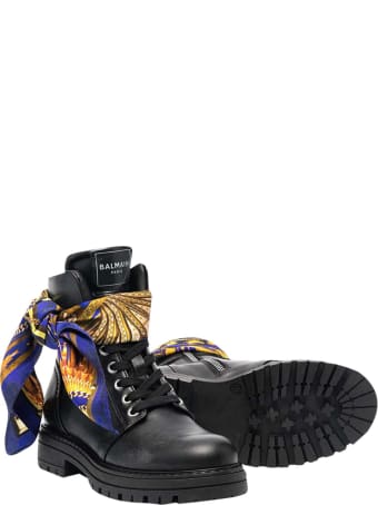 Balmain Black Boots Teen