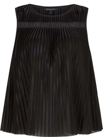 Armani Collezioni Armani Exchange Top Nero Donna