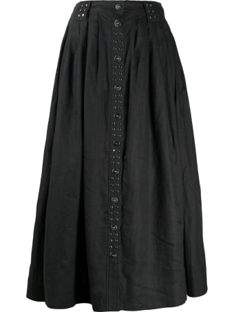 Ganni Light Linen Skirt