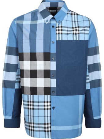 Burberry Checked Cotton Shirt