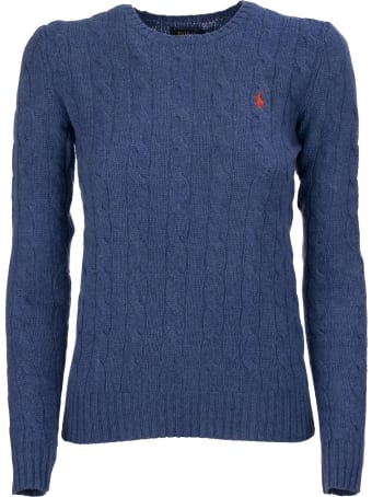 Ralph Lauren Cable Knit Wool And Cashmere Sweater