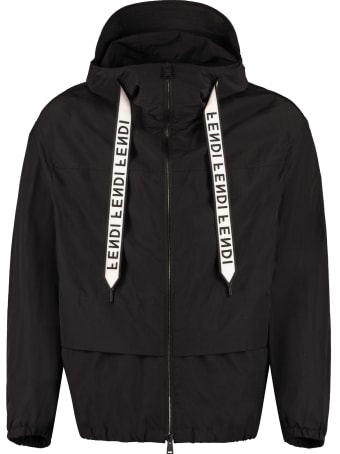 Fendi Hooded Windbreaker
