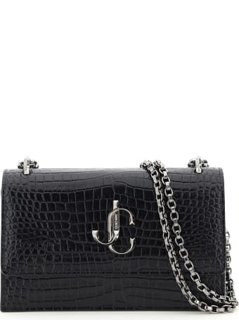 Jimmy Choo Bohemia Croco Print Leather Mini Bag